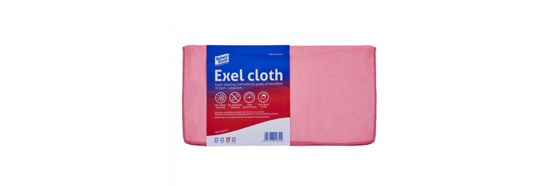 Exel Microfibre Cloth Pink