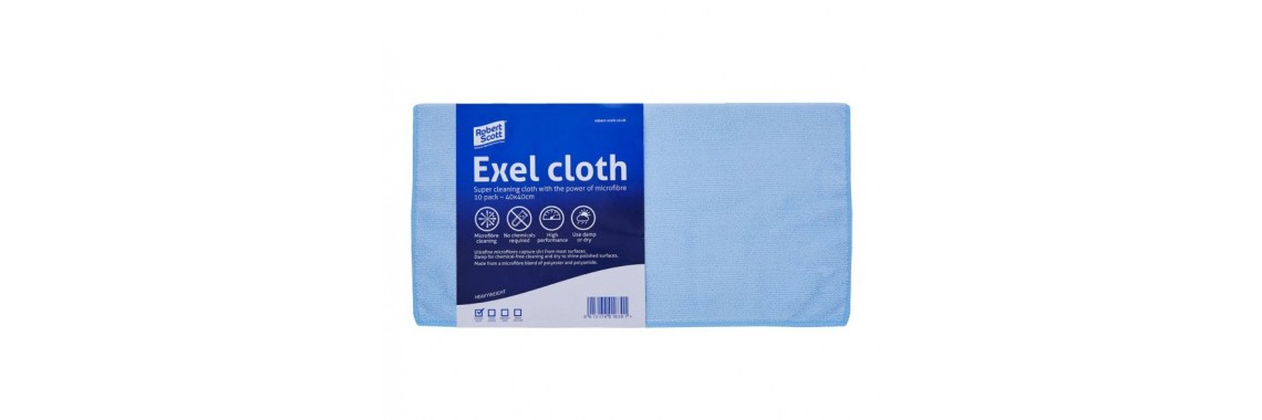 Exel Microfibre Cloth Blue
