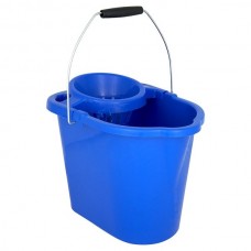 Mop Bucket & Wringer Blue 12ltr