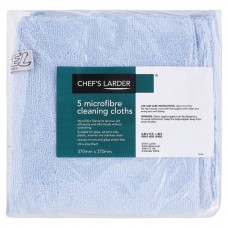 5 Microfibre Cleaning Cloths 370mm x 370mm