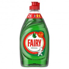 Fairy Original Washing Up Liquid Green with LiftAction 433ml