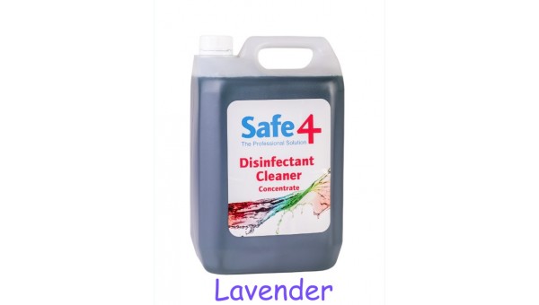 Safe4 Lavender Disinfectant Cleaner